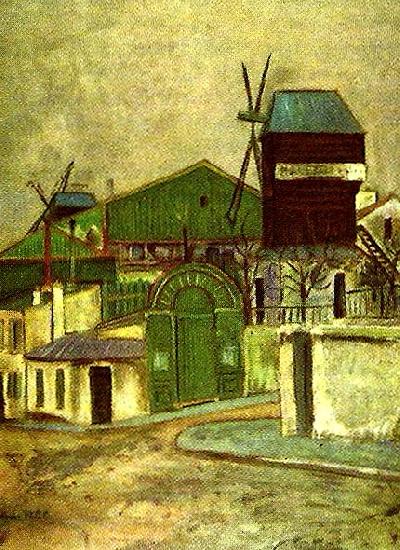 Maurice Utrillo moulin de la galette